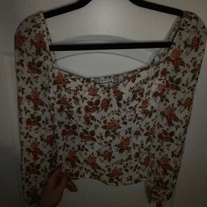 Reformation Reign fauna floral top